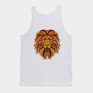 Mandala Lion Tank Top